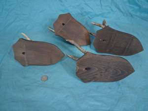 Set of 4 Vintage European Roe Deer Antlers Wallmounts - Odd one included - Image 8